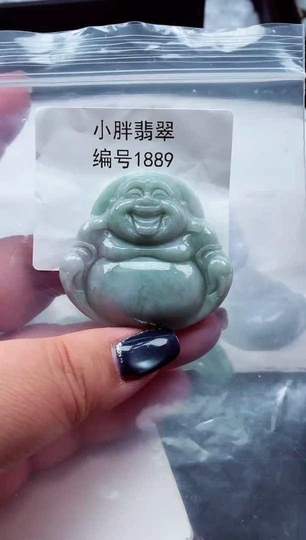 颈饰未镶嵌翡翠缅甸天然A货翡翠1889