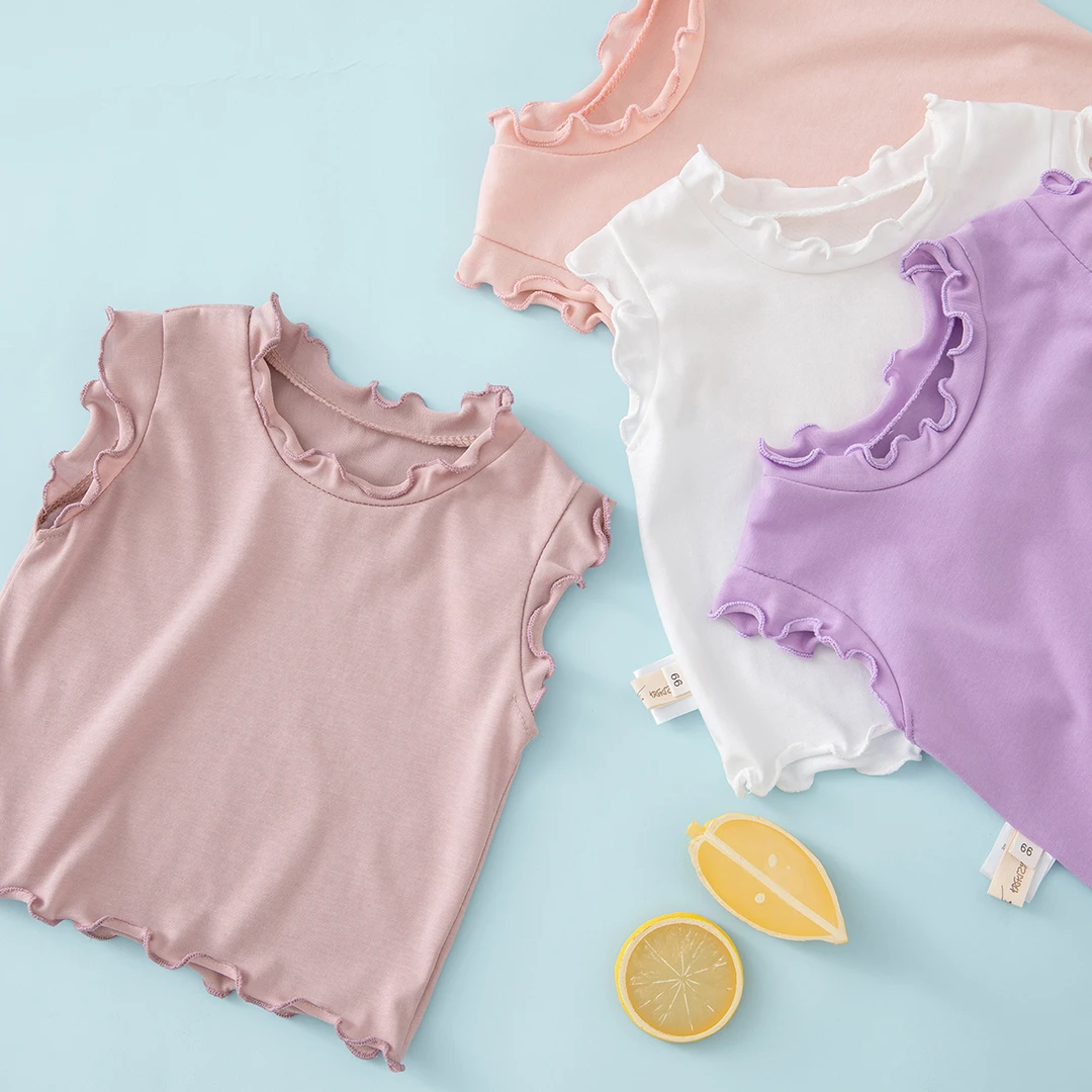 婴儿夏装短袖T恤洋气纯棉宝宝女童薄款上衣半袖儿童夏季打底衫749