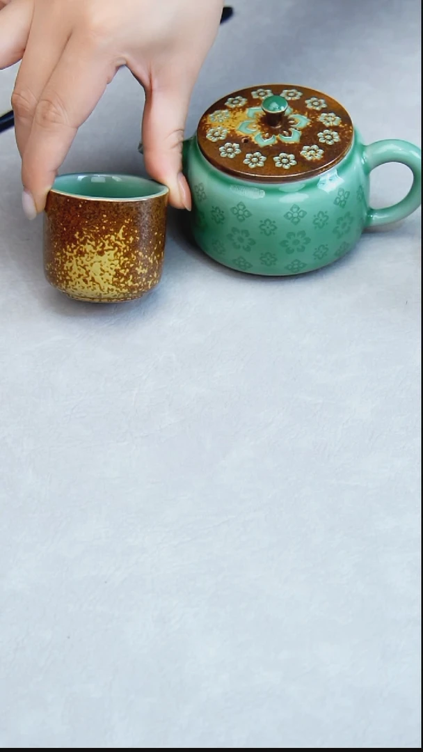 龙泉窑手工茶器包邮