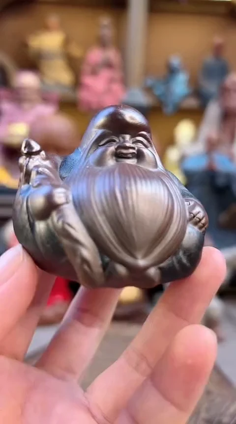 紫砂茶宠器闵茶宠摆件