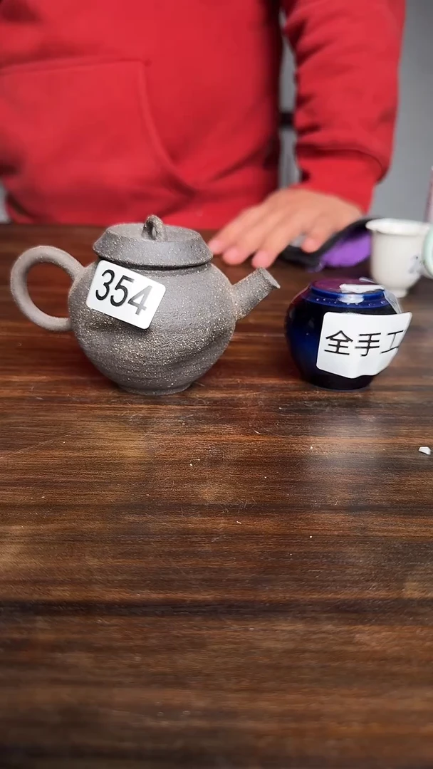 婺州龙窑烧制技艺全手工壶（354