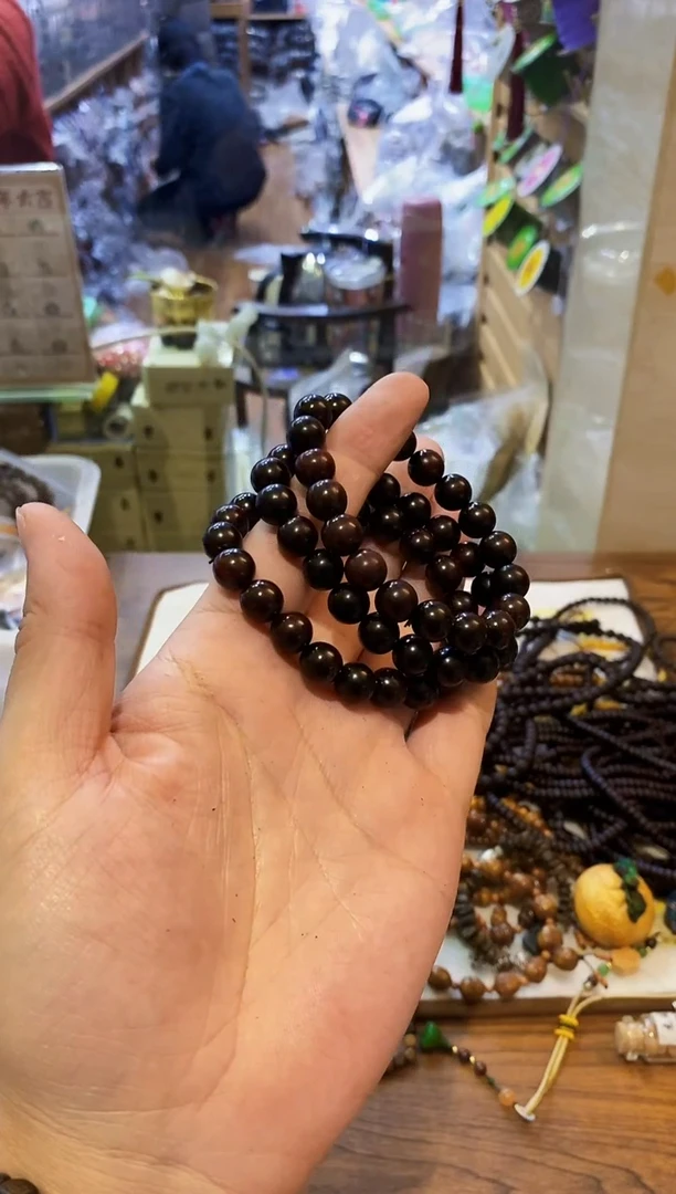 【闪购商品】檀香紫檀（小叶紫檀）手串/手链印度小叶卡10