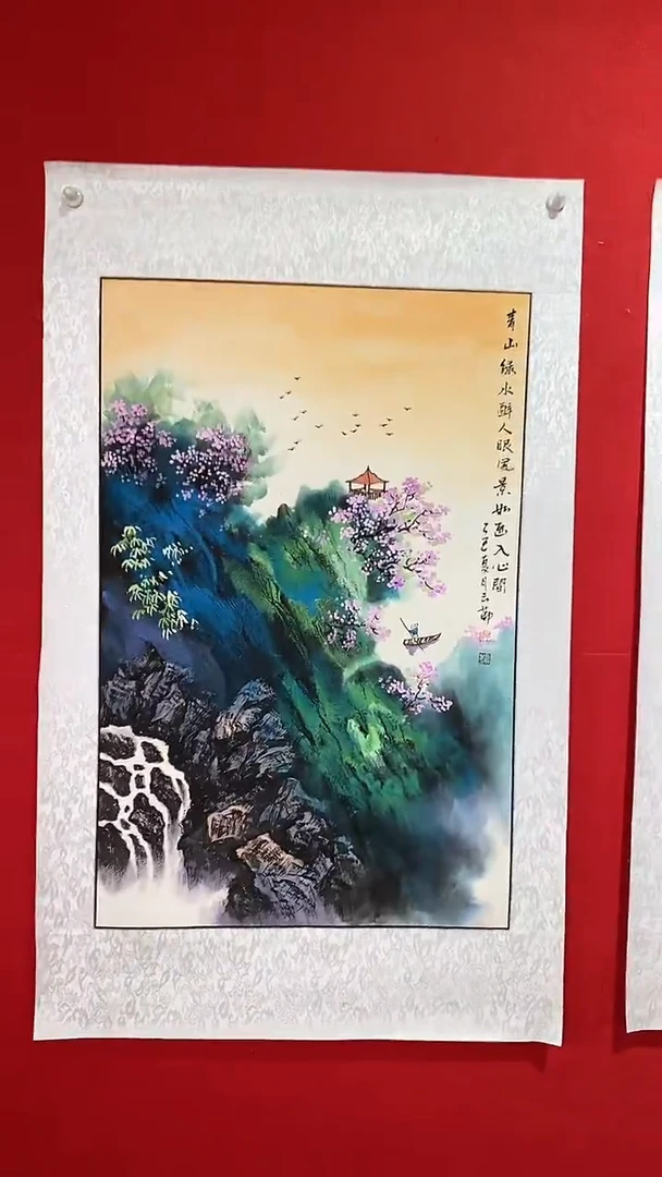 国画国画NYQ杰牛云勤老师作品