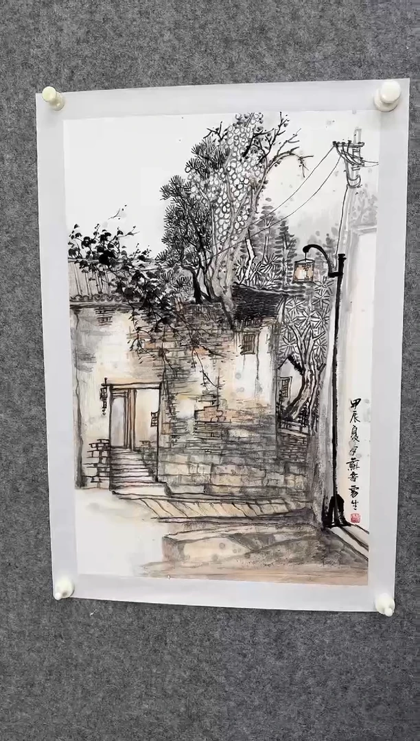 国画DH-YCY-老师绘画作品