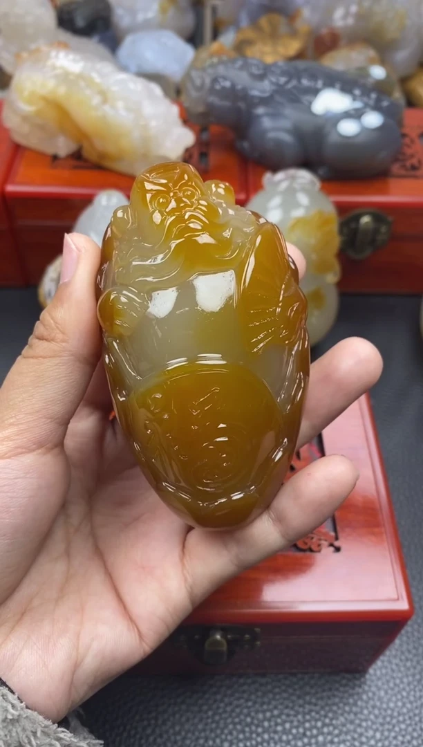 【闪购商品】玛瑙/玉髓手把未镶嵌00