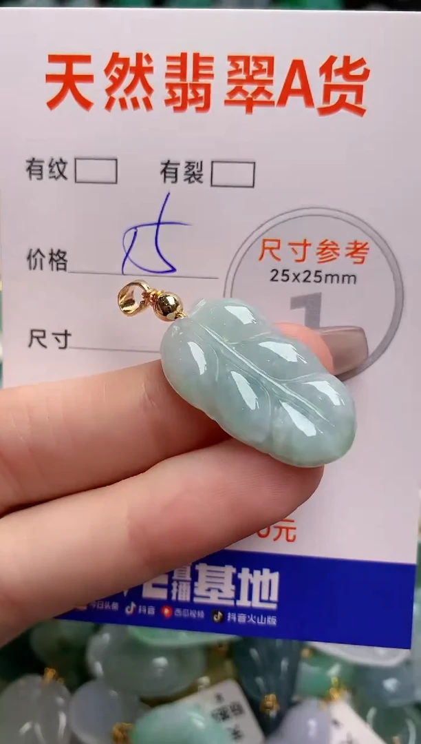 翡翠未镶嵌颈饰24000855