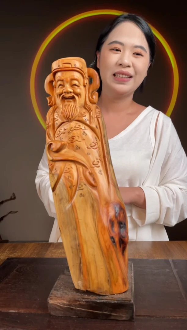 柏木（崖柏）手工摆件,先抢先得! 编号:35