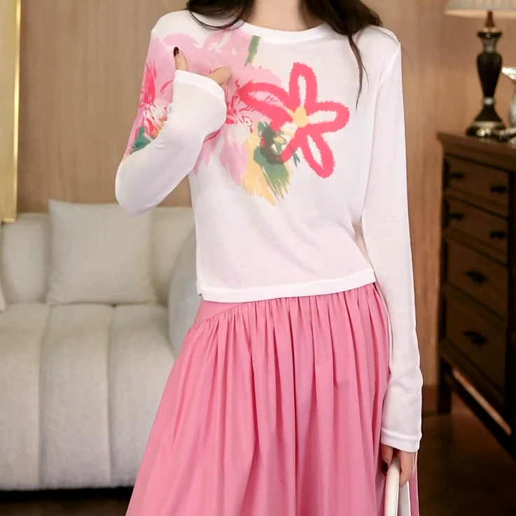 2025夏季新款新款休闲百搭时尚T恤C5557