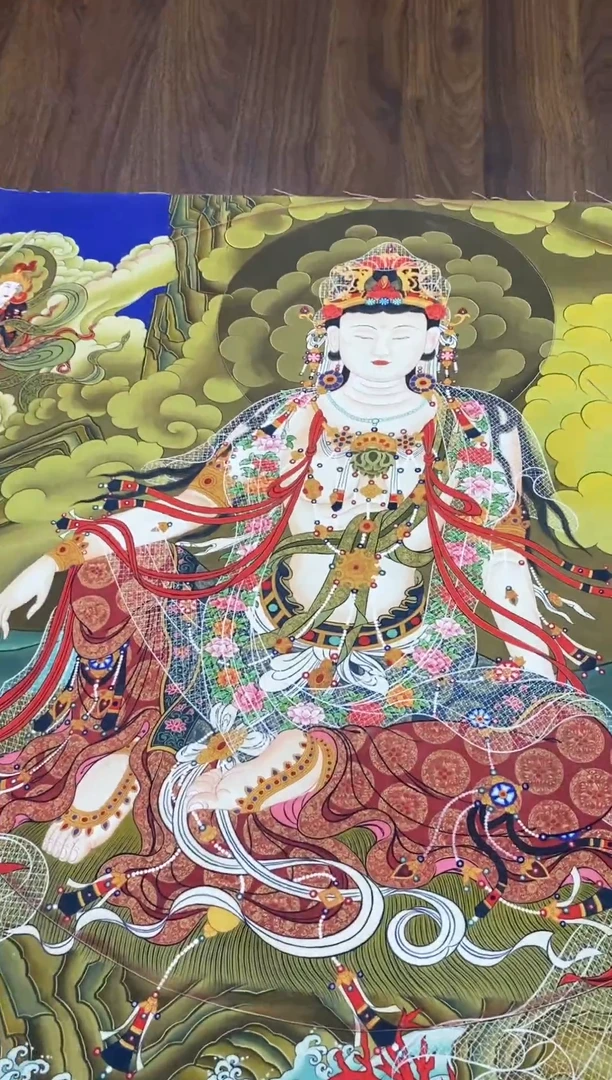 卷轴画精品挂饰 唐卡tk16108