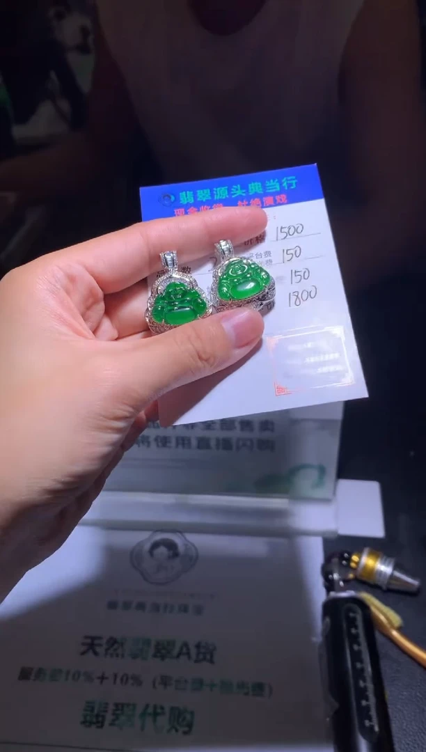 翡翠合金颈饰-净货-多样性发货
