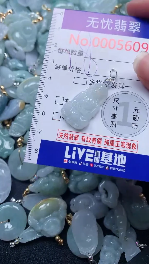颈饰未镶嵌翡翠5609