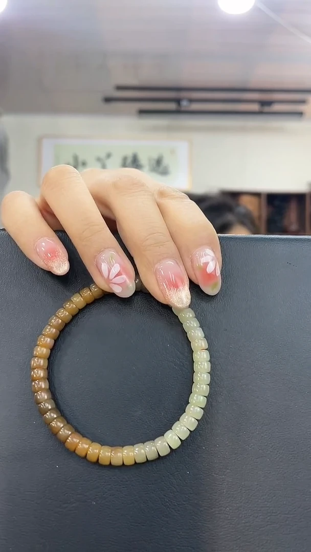 【闪购商品】1555和天烟紫黄口0.6单圈串木木木