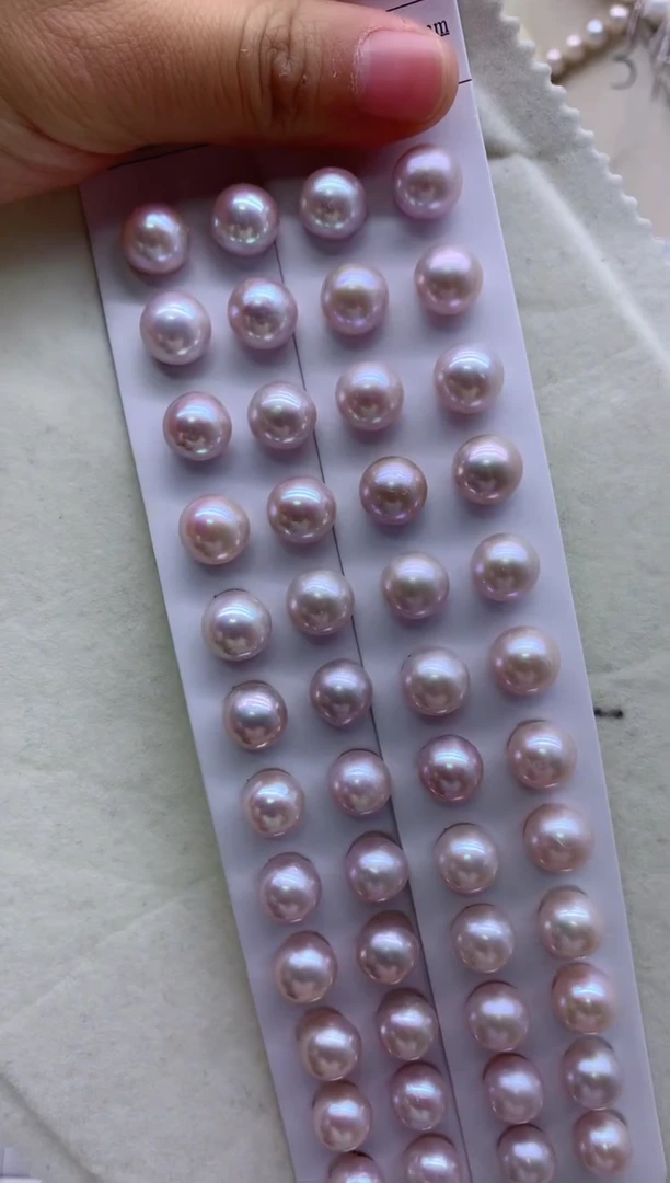 【闪购商品】淡水珍珠耳钉银S925镶嵌多发其一