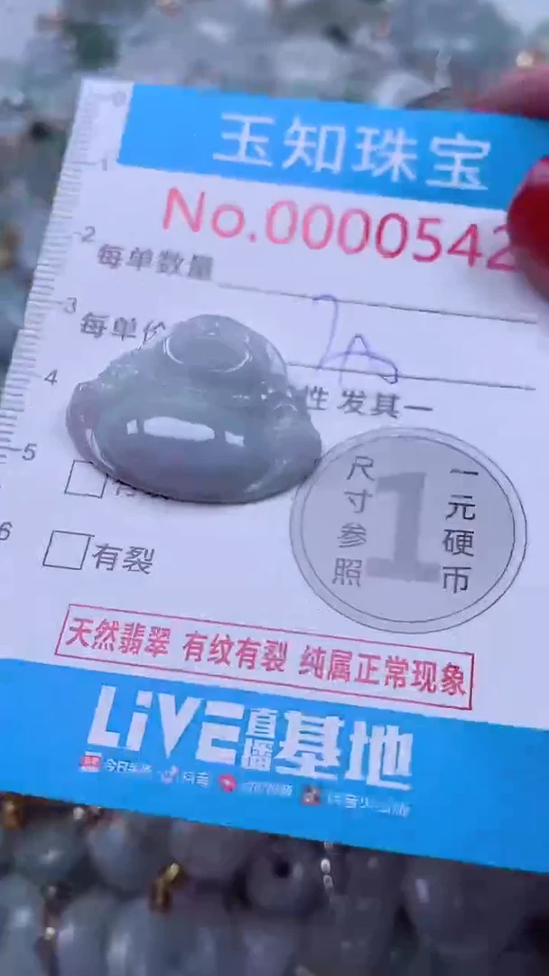 吊坠(不含链)未镶嵌翡翠542