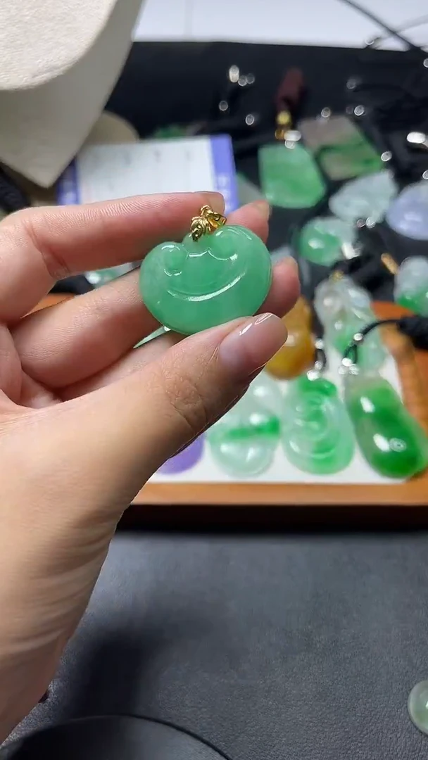 颈饰未镶嵌翡翠所见即所得 一图一物