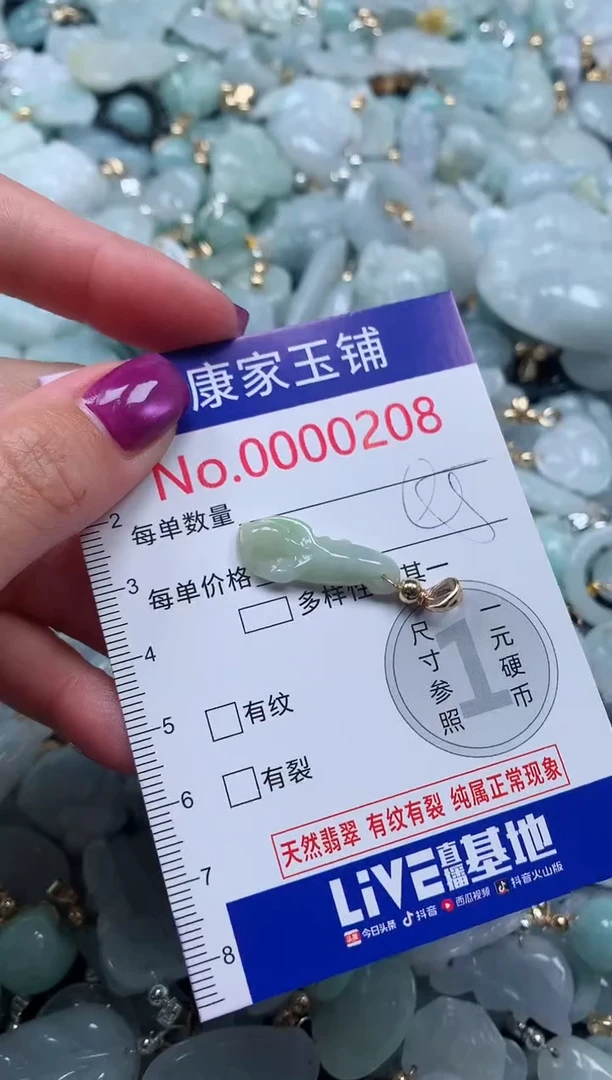 颈饰未镶嵌翡翠9208