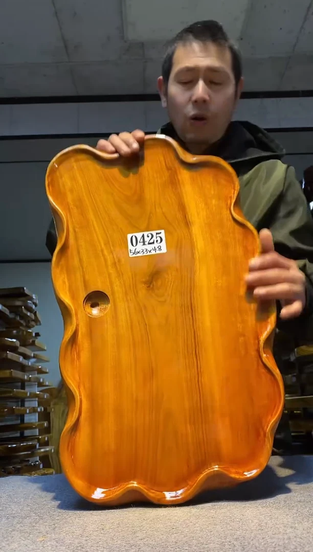 实木茶盘 一物一拍（不含配件）