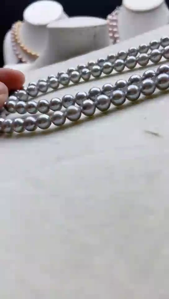 淡水珍珠未镶嵌颈饰1