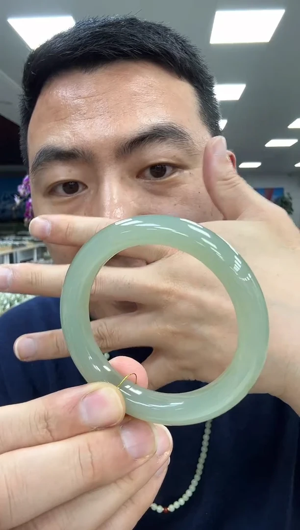 未镶嵌手镯和田玉53.5  157