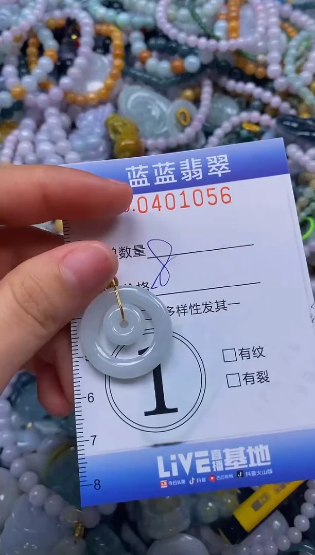 颈饰未镶嵌翡翠闪购0401056