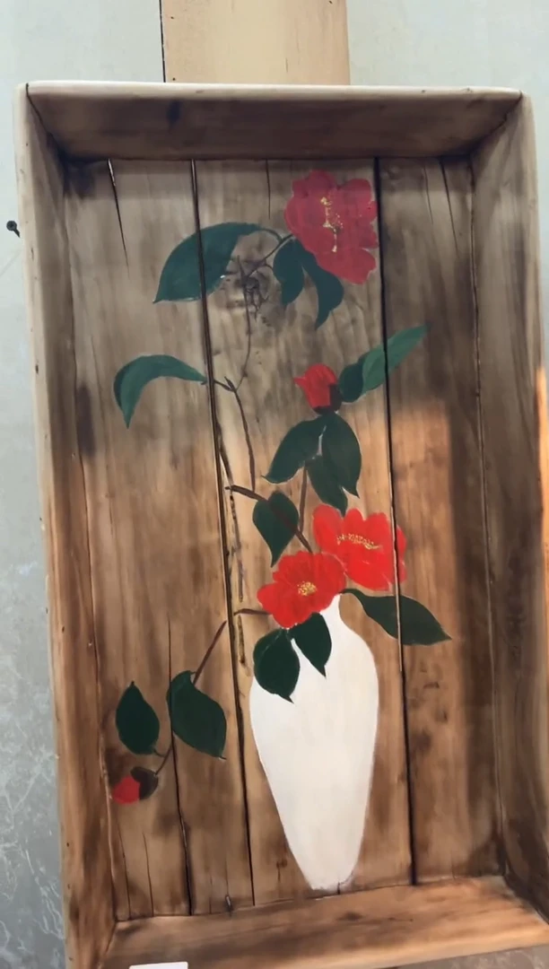 木（非红木类）托盘画