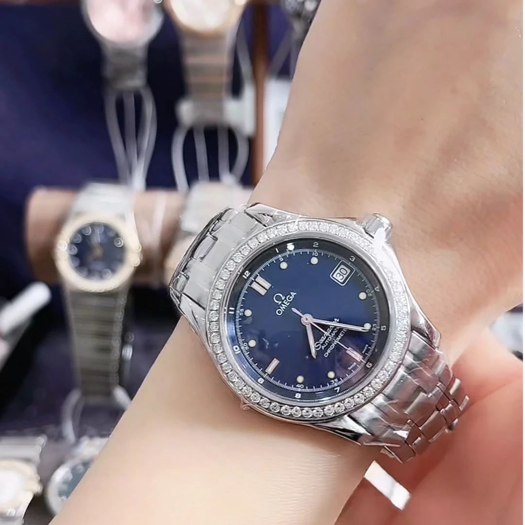 95新 Omega/欧米茄 海马系列/36表径/07166