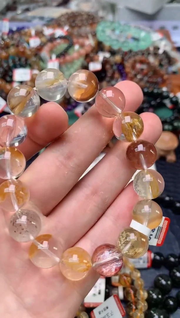 水晶手链未镶嵌78天然