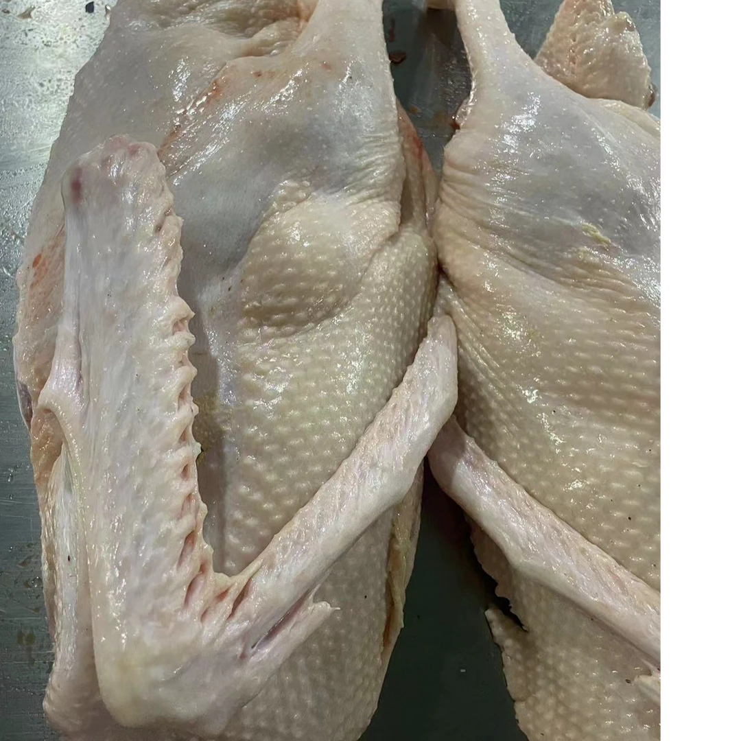 安徽农家散养大白鹅大鹅300天鹅切开装无爪无头无内脏冷冻发货！