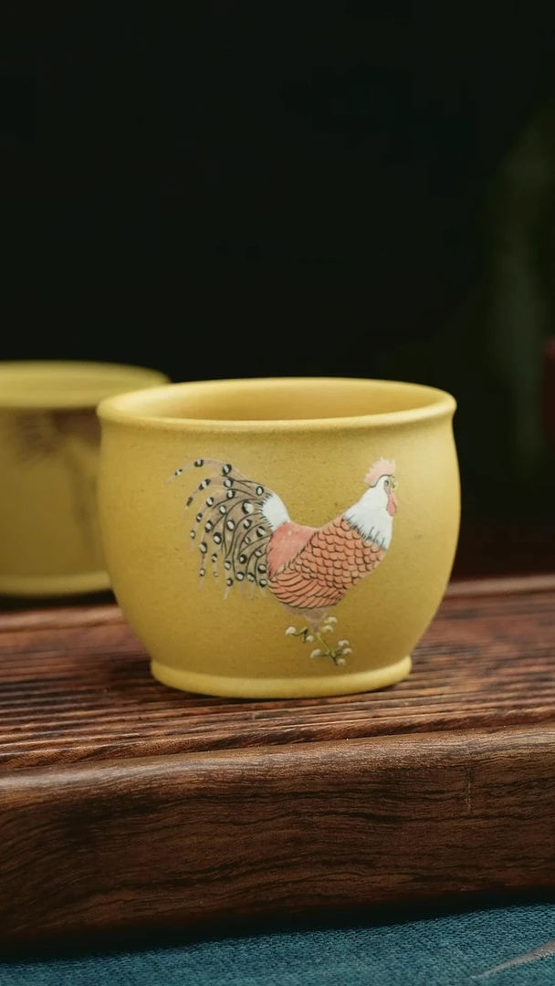 【闪购商品】紫砂茶杯紫砂主人杯段泥鸡缸杯