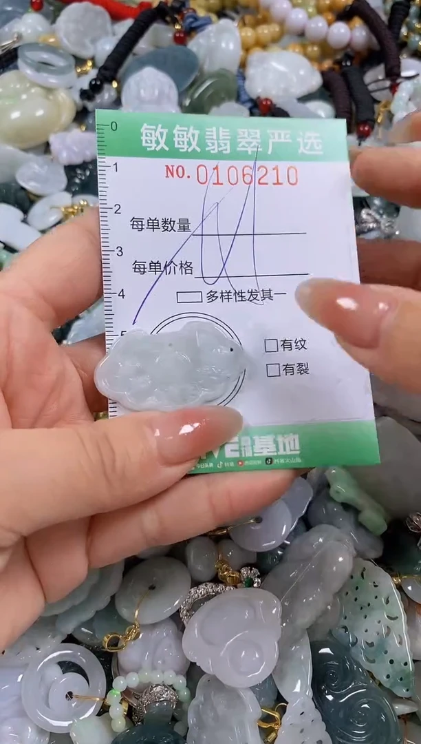 【闪购商品】翡翠颈饰未镶嵌闪购0106210多样性发其一