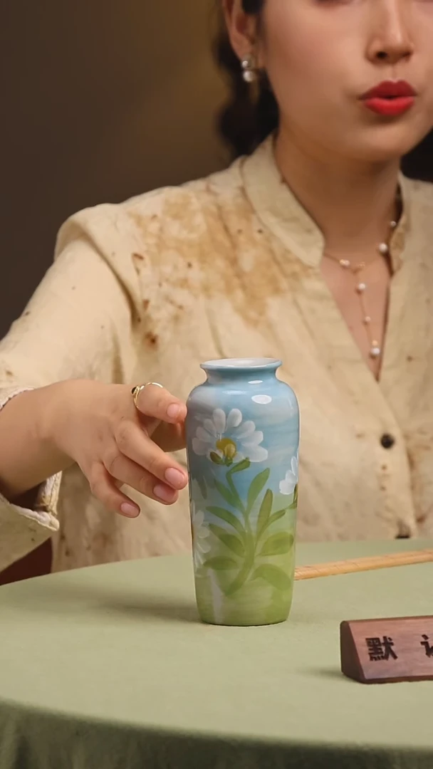 瓶景德镇原创花器不带花