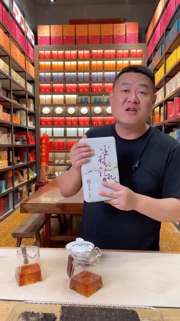 高马二溪 2007年尘封的记忆茯砖茶