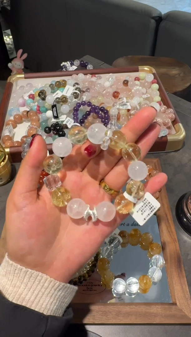 未镶嵌手链水晶天然水晶 多样性发货发其一 颜色微差