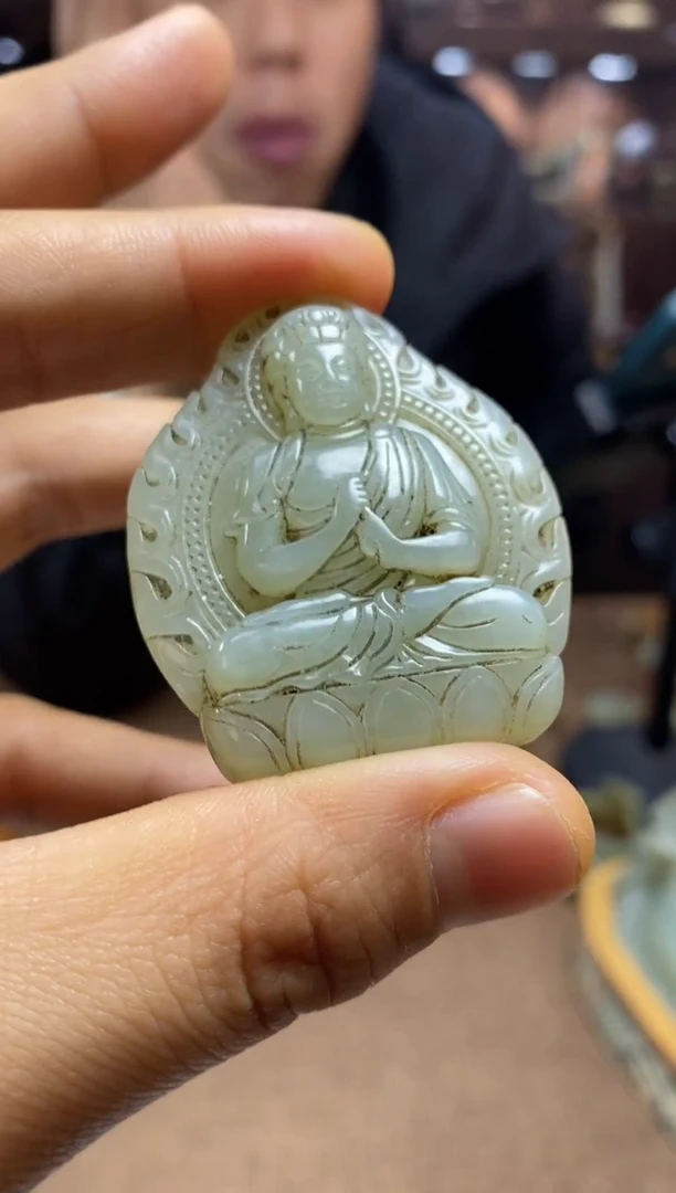 【闪购商品】和田玉颈饰未镶嵌挂件