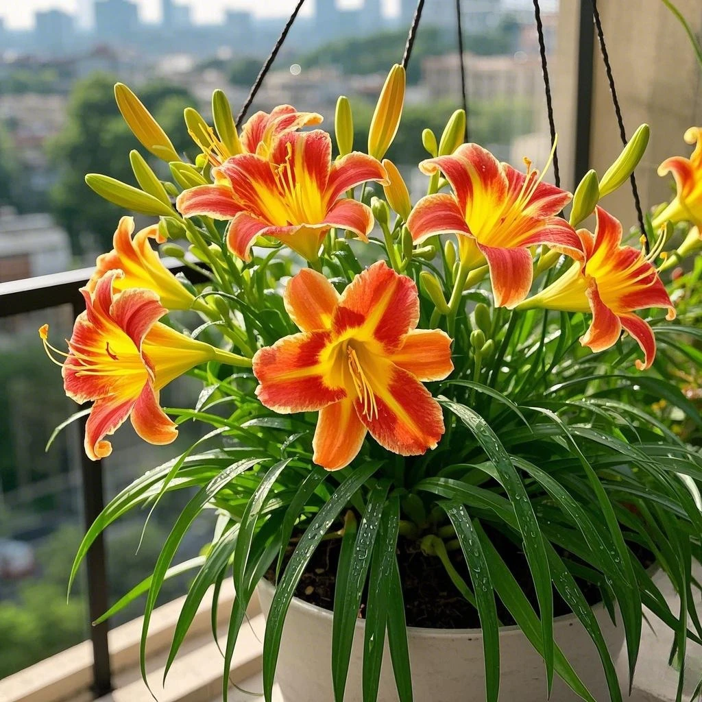 大花萱草浓香型春季种植室内室外耐寒耐热四季开花新手好养