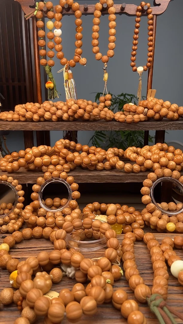 手串猴头核桃芋**啵奶酪手串