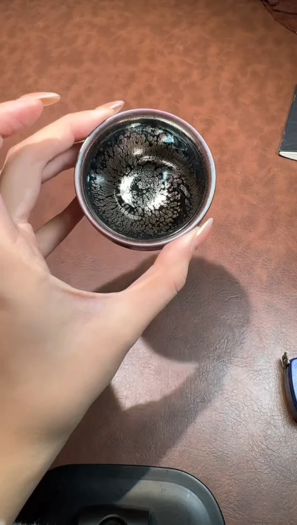 茶盏黄文勇彩金凤舞九天54