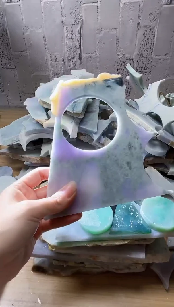 裸石翡翠天然翡翠A货古 南 399