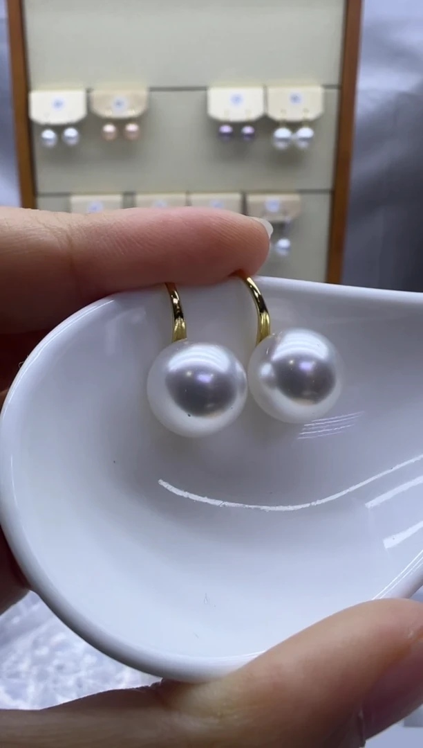 未镶嵌耳饰淡水珍珠242