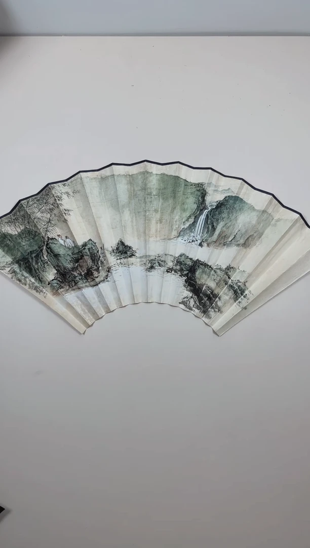 扇子13单2.5排口师韵扇面