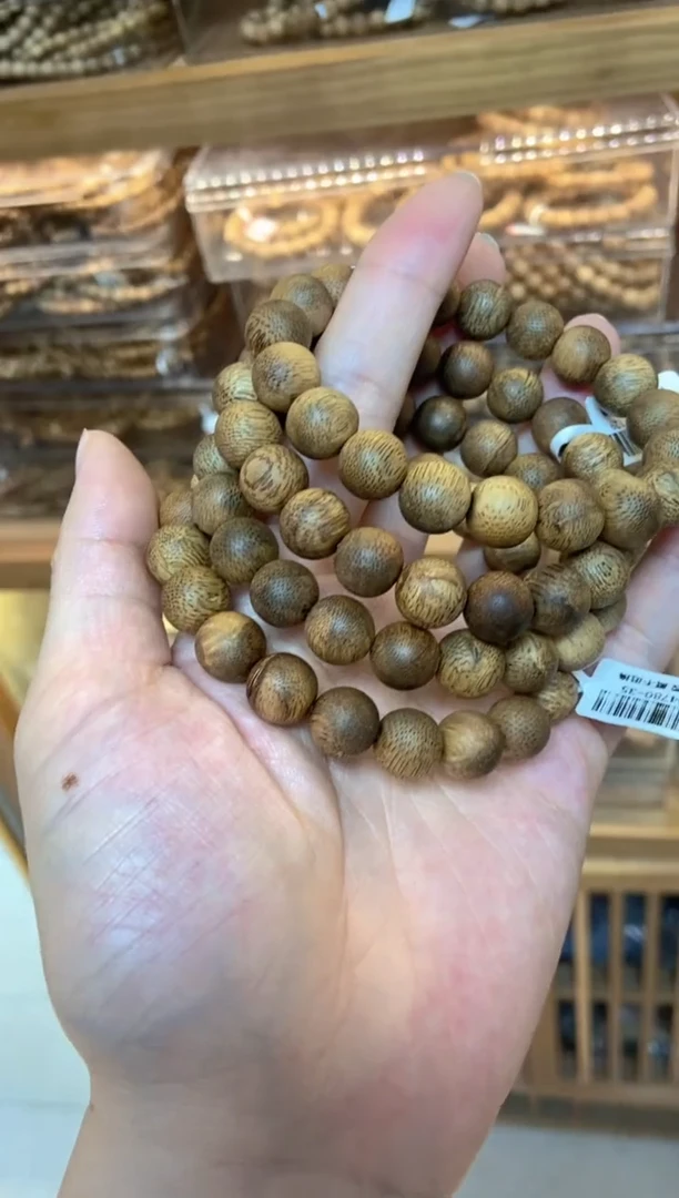 手串沉香文莱圆珠单圈1.1留疤多样性发其一