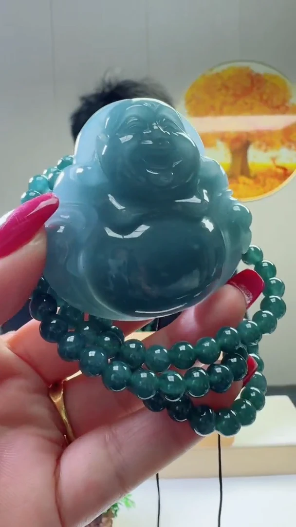 颈饰未镶嵌翡翠天然A货翡翠  多样性随机发其一