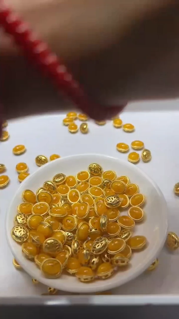 银S800镶嵌颈饰玛瑙/玉髓x1016鸡油黄随形*2颗