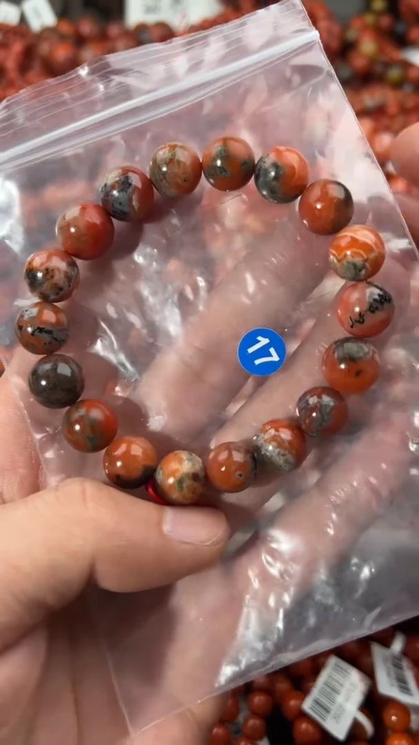 南红玛瑙手串未镶嵌11