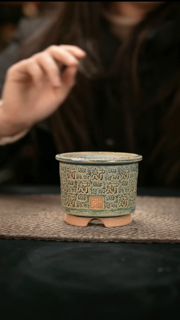 1-5-L164花盆口径7.5