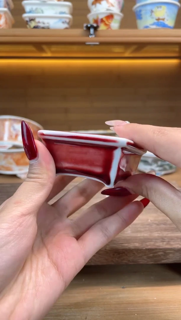 【闪购商品】红陶瑕【A03168】6*5*2