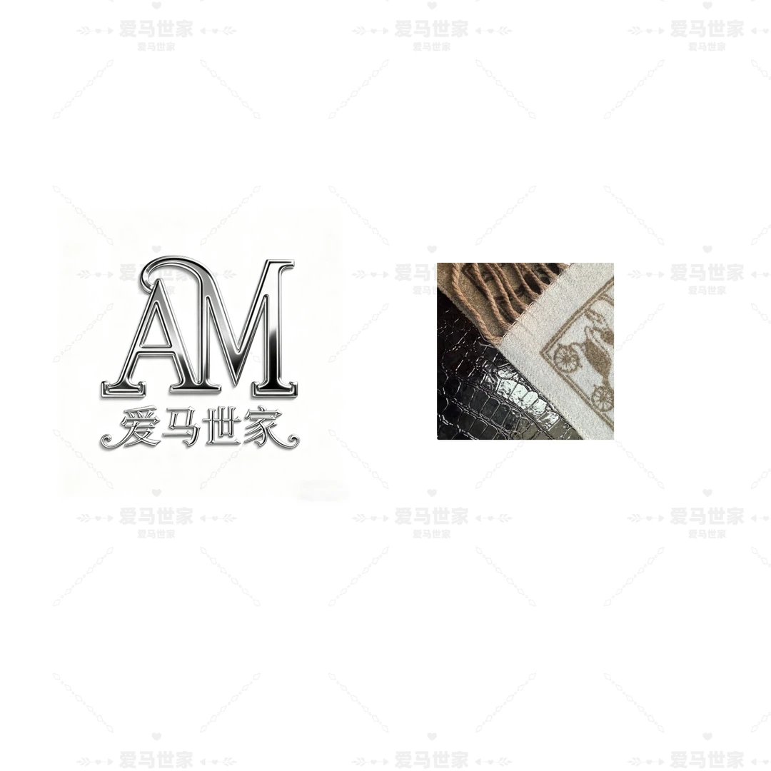 【粉拼黑】早秋2025新款围巾卡戴杉-79098