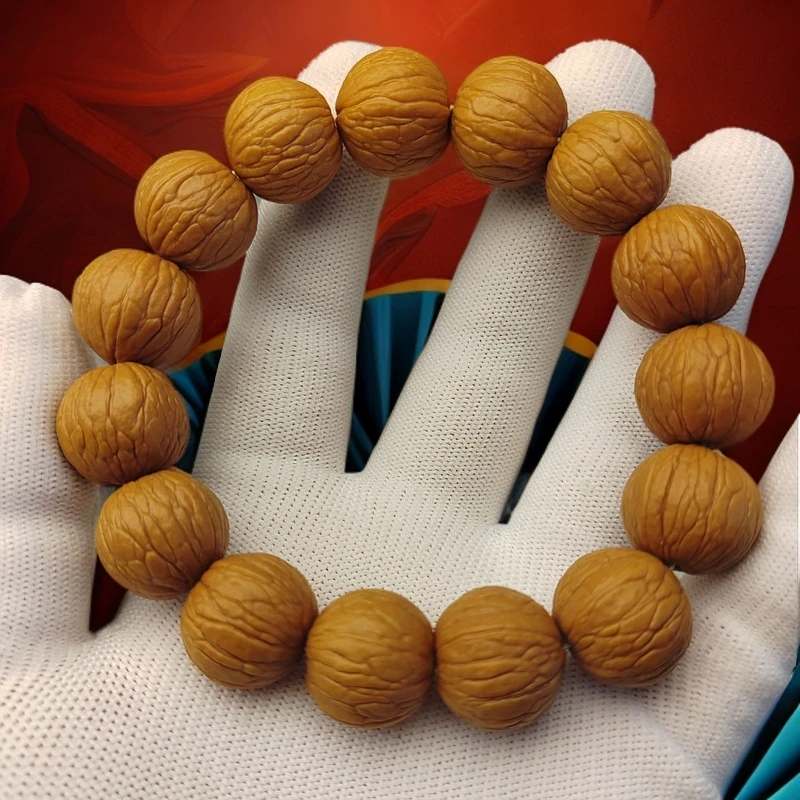 猴赛磊文玩 18+聚宝盆猴头手串