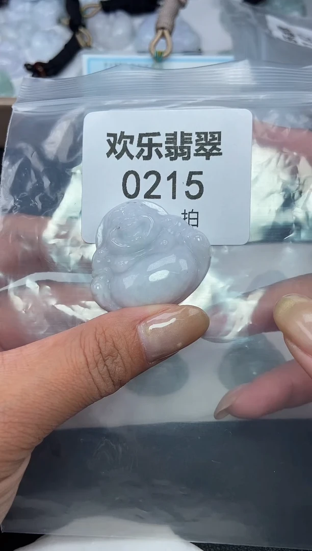 颈饰未镶嵌翡翠缅甸天然翡翠0215