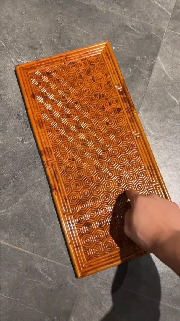 竹王*湘妃竹龟背纹干泡台